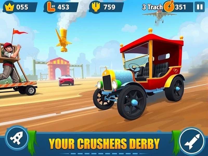 Chaos Crushers Derby vehicle customization